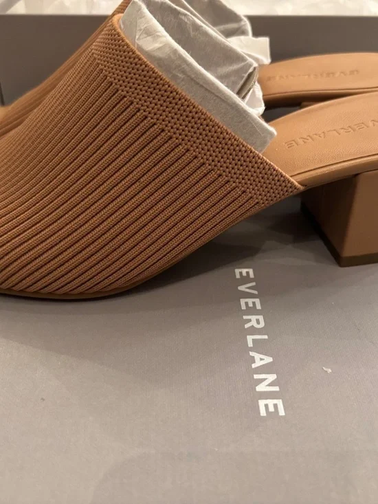 NEW IN BOX - Everlane Glove Mule in Reknit | Tan - Picture 8 of 8